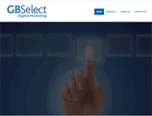 Tablet Screenshot of gbselect.com